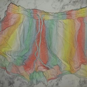 Small Xhileration sleep shorts. Very cute pastel color.  Only worn twice.